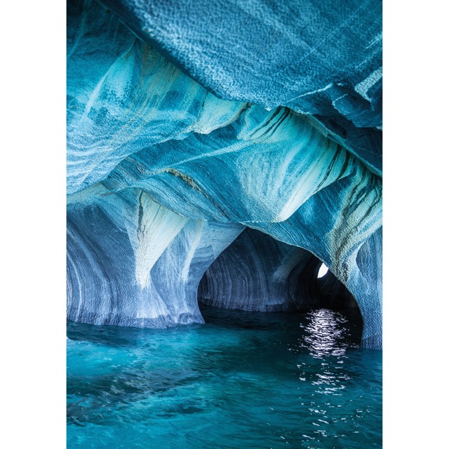 Color sample Blue marble cave - (192,8 x 260,5 cm) 5,022m²